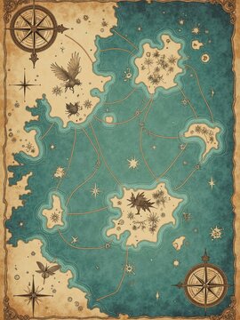 old map of the world