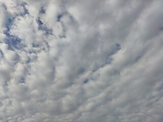 blue sky with clouds