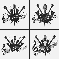 Musician Rockers svg, Rock Music Svg Bundle file
