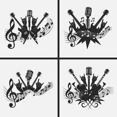 Musician Rockers svg, Rock Music Svg Bundle file