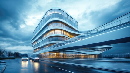 Innovative building design with virtual overlays