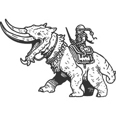 Dreams of a New Dawn Vintage Illustration Vector