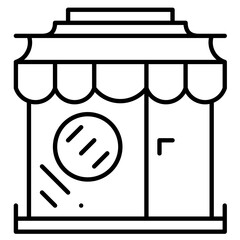 merchandise outlet icon