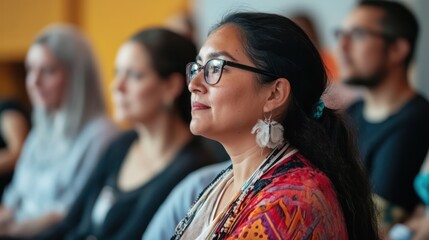 Indigenous representation in elections, leaders speaking at community events