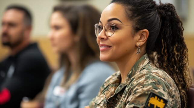 Military family program event, fostering support and connection through shared services