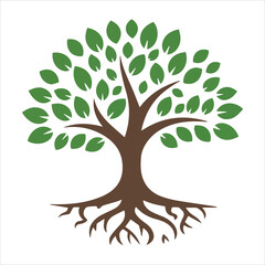 Obraz premium Tree Logo Vector Illustration Modern and Timeless Designs