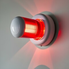 Bright Fire Alarm Light, automatic lighting system, unique design shape.