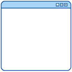 브라우저,팝업창,website illustration 