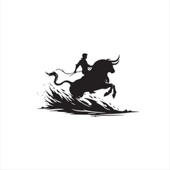 bull, matador, Corrida, people and bull silhouette, plaza de toros silhouette, vector plaza de toros,
bull and rider silhouette