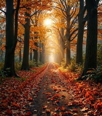 autumn in the forest