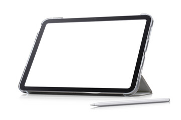 タッチペンのあるタブレットPCの画像合成用素材