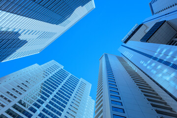 Fototapeta premium 高層ビル オフィス街