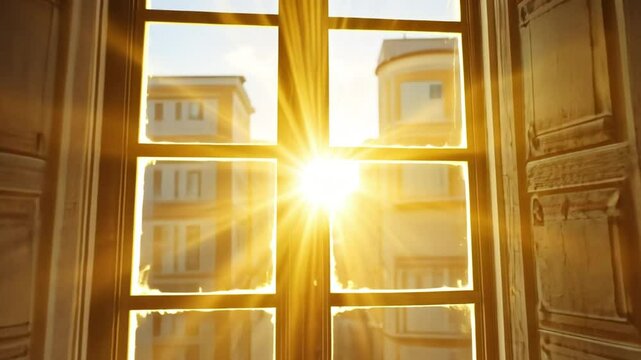 Sunlight Through Window
