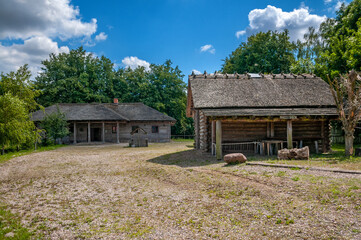 Archaeological open-air museum, medieval stronghold in Grudusk, Masovian Voivodeship, Poland	
