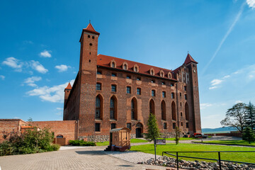 Gniew Castle, one of the most recognizable landmarks in Pomerania, Pomeranian Voivodeship, Poland	
