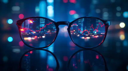 Financial Data in the Vision of Light