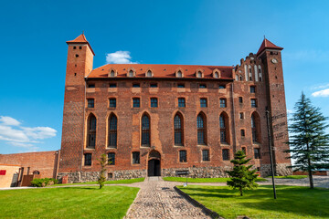 Gniew Castle, one of the most recognizable landmarks in Pomerania, Pomeranian Voivodeship, Poland	
