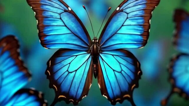 butterfly on a leaf
