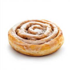 Fototapeta premium Cinnamon Bun Isolated