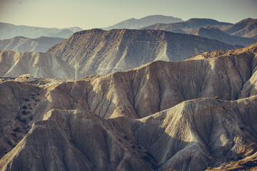 Mountain view. Tabernas desert in Spain