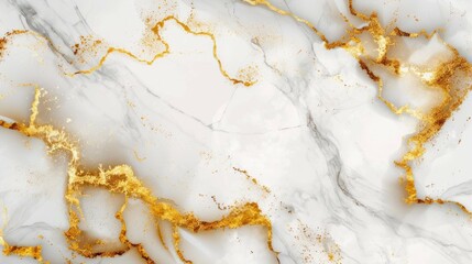 Gold marble texture. Elegant white marble with gold veins.  Symbolizes luxury, wealth, and sophistication.