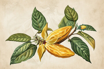 Star Fruit Garnish, Lime Wedges, and Mint for a Refreshing Summer Drink
