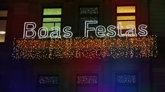 Boas Festas Merry Christmas