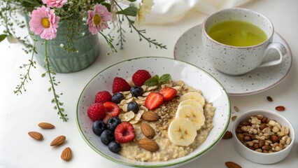 breakfast with berries