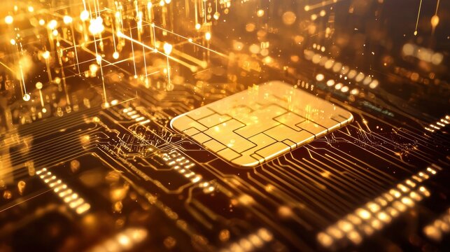 Technological advancement in digital currency data processing center infographic design cyber environment close-up view blockchain innovation