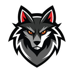 Fierce and bold, this angry fox head mascot logo features sharp eyes, snarling teeth, and vivid fur details, embodying power, determination, and relentless spirit in every detail.
