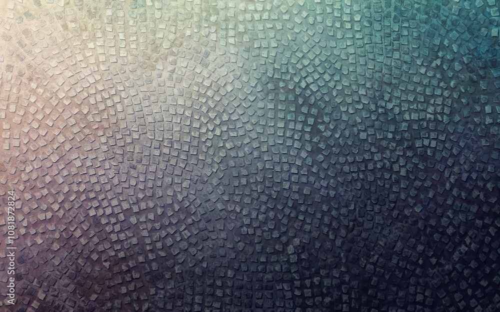 Aufkleber mosaic tile texture. abstract background image featuring a swirling mosaic pattern. subtle color gra