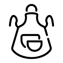 apron Line Icon