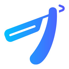 razor blade Gradient icon