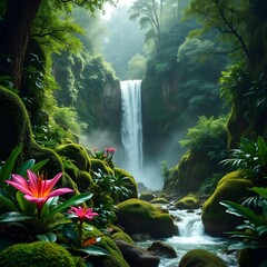 Waterfall in the forest