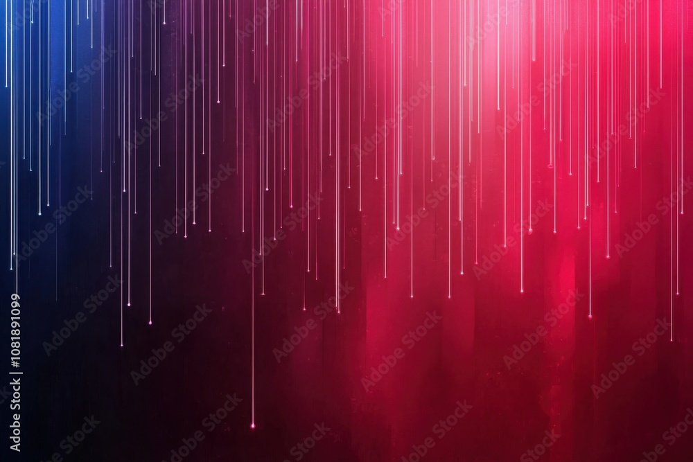 Poster quantum computing of cryptography concept. a vibrant abstract background featuring vertical lines in