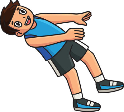 recommend clip art: Track and Field Athlete High Jump Cartoon Clipart