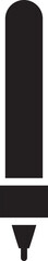Obraz premium Pen Glyph Icon Illustration