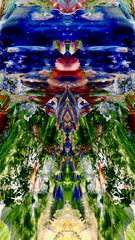 Fototapeta premium Abstract art background . Hand painting artwork on canvas 