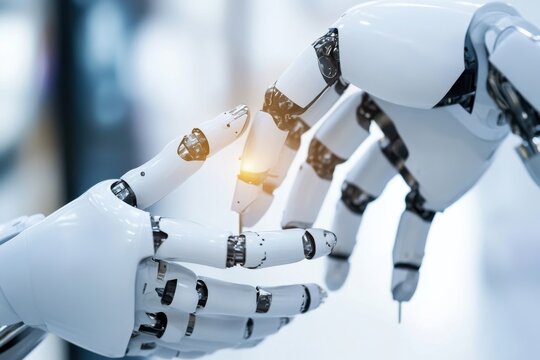 Robotic Arms Performing Precise Medical Surgeries in a Modern Operating Room
