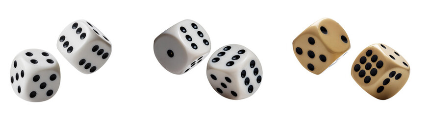 A set of colorful dice in various styles, perfect for gaming and tabletop adventures, bringing fun and excitement.