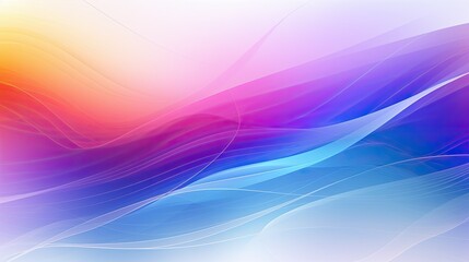 Obraz premium Abstract waves of vibrant colors pulsating and swirling