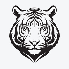 Best Sites to Find Tiger Silhouette Vectors on White Background