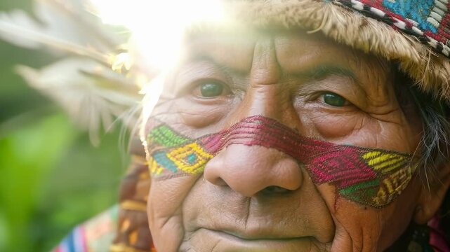 Mayan heritage: video illustrating sacred customs, symbolic garments, indigenous art, and resilience, capturing community values, historical knowledge, rich culture, unique traditions in Mayan life.