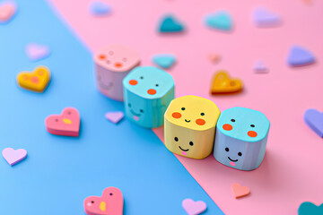 かわいいサイコロのアイコン