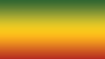 blurred colorful palette of Mughal Green, Deep Lemon yellow, and Firebrick red solid color linear geometric gradient background on the horizontal frame