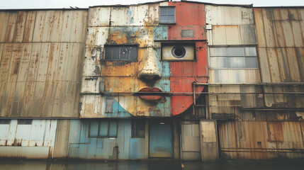 old abandoned factory