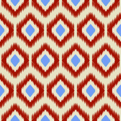 seamless knitted pattern Motif ,ethnic ,ikat, seamless, textile ,illustration ,embroidery ,print striped ,ornament ,floral pattern ,design for wrapping ,silk ,scarf ,background ,textile ,carpet, rug
