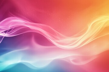 Obraz premium Vibrant, fluid gradient background with soft color transitions, perfect as a backdrop for text overlays or digital designs. 