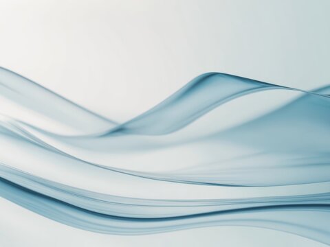 abstract translucent fluid waves background.