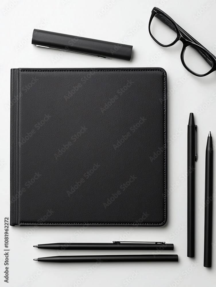 Poster high-quality digital mockup of a graphic design portfolio, displayed in a realistic tablet view with